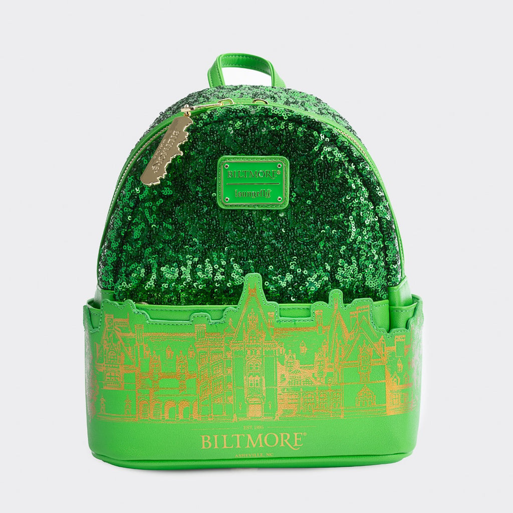 Loungefly For Biltmore Backpack NWT! Biltmore® x Loungefly Red Sequin Backpack – Biltmore Shop main image 3