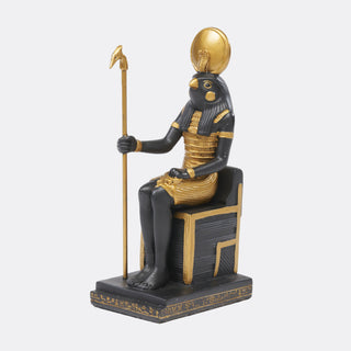 Tut at Biltmore Horus Figurine – Seated on Throne