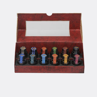 12-Bottle Color Ink for Quill Set