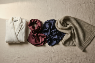 Apparel Banner - Abstract Fabric Textures