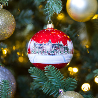 Christmas at Biltmore® Handcrafted Red Ball Ornament