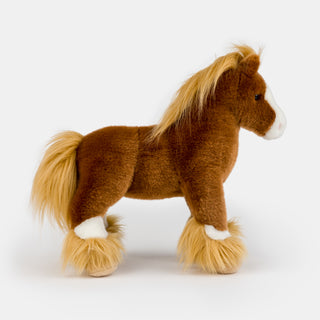 Belgian Draft Horse Plush Toy