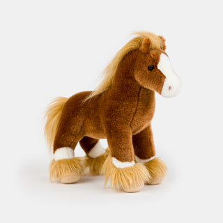 Belgian Draft Horse Plush Toy