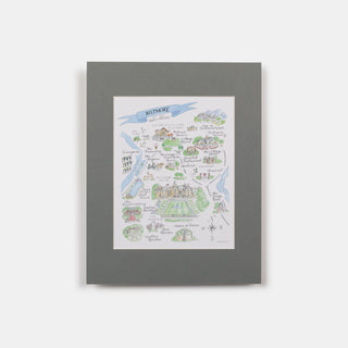 Hand-Lettered Biltmore® Map Print