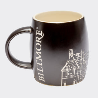 Biltmore® Etched House Black Mug