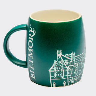 Biltmore® Etched House Green Mug