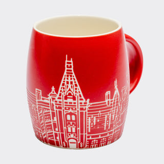 Biltmore® Etched House Red Mug