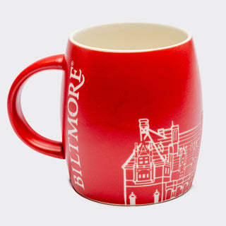 Biltmore® Etched House Red Mug