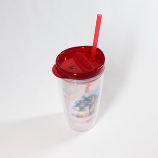 Red Americana Tumbler