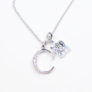 CRISLU Sparkling Initial C Charm