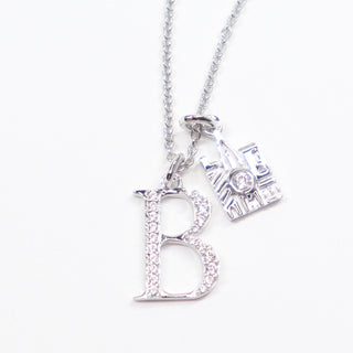 CRISLU Sparkling Initial B Charm