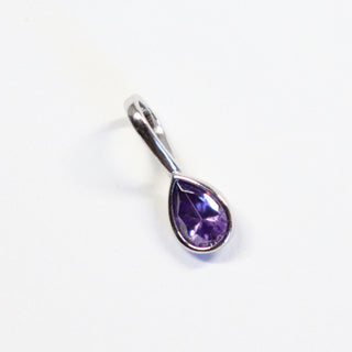 CRISLU Amethyst Gemstone Charm