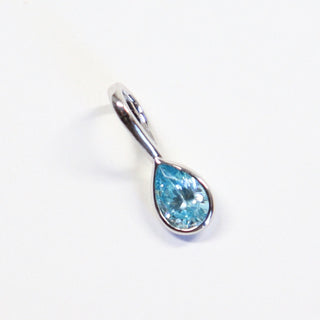 CRISLU Aquamarine Gemstone Charm