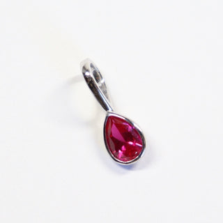 CRISLU Ruby Gemstone Charm