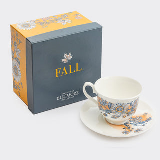 Seasons at Biltmore® Fall Celebration Teacup & Saucer