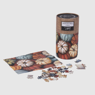 Painted Pumpkins Fall Puzzle