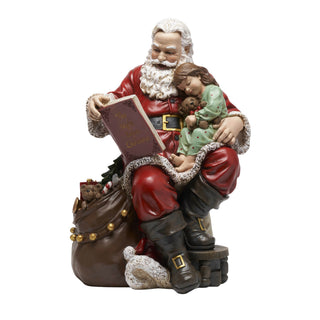 Storybook Santa Figurine