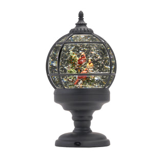 Carolina Cardinals Snowfall Lantern with Lights