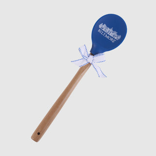 Biltmore House Wood & Silicone Spoon – Blue