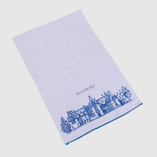 Biltmore House Tea Towel – White