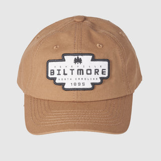 Biltmore Pine Tree Badge Hat – Tan, Brown, White