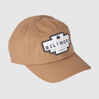 Biltmore Pine Tree Badge Hat – Tan, Brown, White