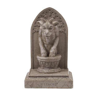 Horned Guardian Concrete Bookends