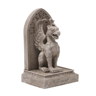Winged Gargoyle Concrete Bookends