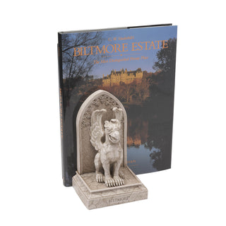 Winged Gargoyle Concrete Bookends