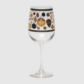 Christmas at Biltmore Wine Glass