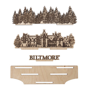 Biltmore House Wood Diorama