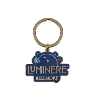 Luminere Blue and Gold Keychain