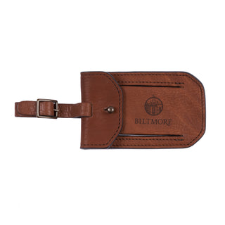 Biltmore® Grown Leather Luggage Tag