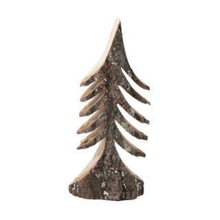 Hand-Carved Wood Tree