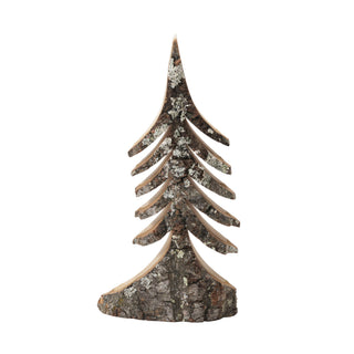 Hand-Carved Wood Tree