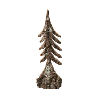 Hand-Carved Wood Tree