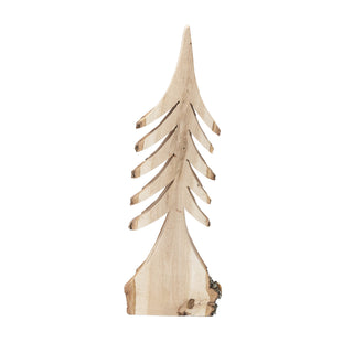 Hand-Carved Wood Tree