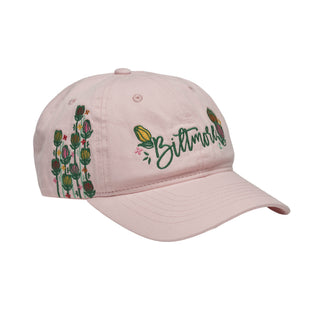 Biltmore Blooms Tulip Garden Baseball Cap in Soft Pink