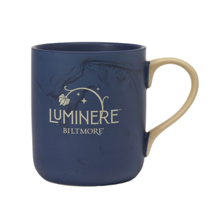 Luminere Ceramic Mug - Blue and Gold