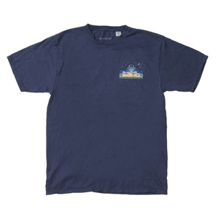 Luminere Cotton T-Shirt - Navy