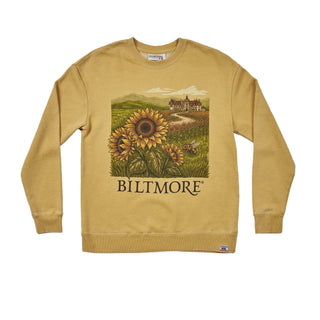 Biltmore Sunflower Crewneck Sweatshirt
