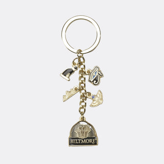 Tut at Biltmore Charm Keychain