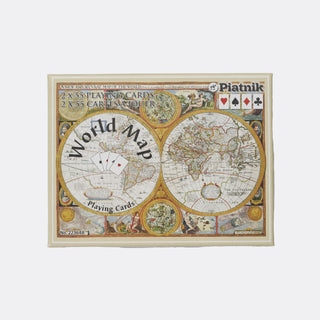 Old World Map Playing Cards