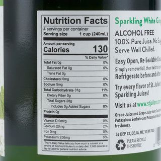 Sparkling White Grape Juice