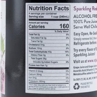 Sparkling Red Grape Juice