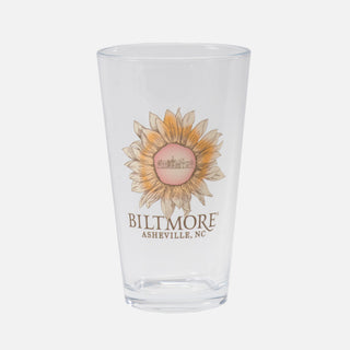 Sunflowers at Biltmore Pint Glass