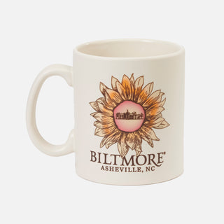 Sunflowers at Biltmore Ceramic Mug – Oatmeal