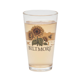 Sunflowers at Biltmore Pint Glass