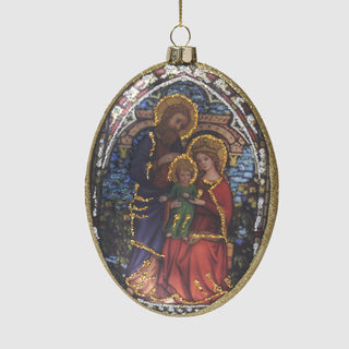 Holy Family Glass Ornament – Tapestry Gallery Collection