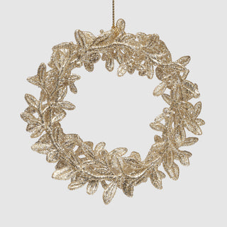 Golden Wreath Ornament – Inspired by the Oak Sitting Room